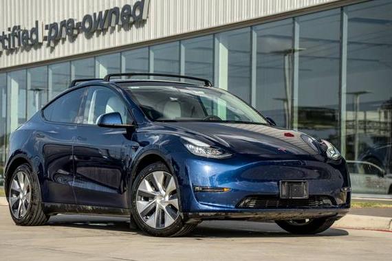 TESLA MODEL Y 2021 5YJYGAEE5MF230813 image